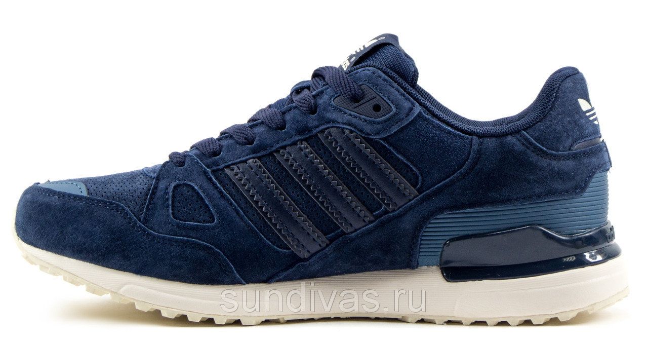 Adidas ZX 750 замша темно-синие (40-45)