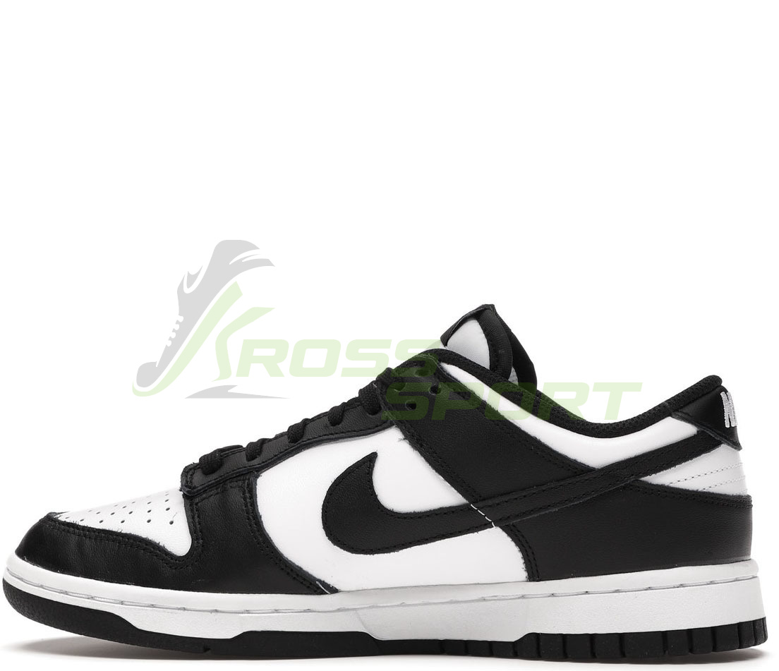 Nike Air Force 1 SB Dunk Low Black/White с мехом