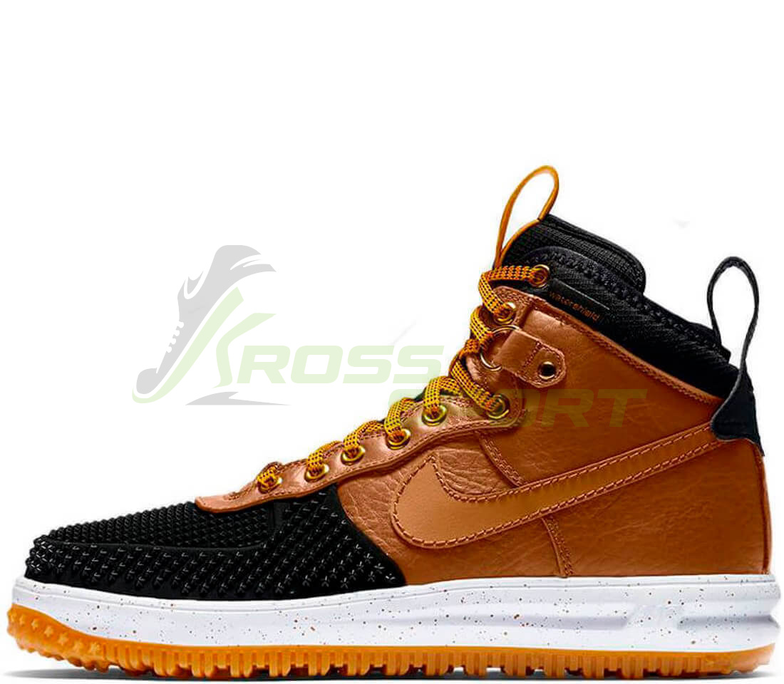  Nike Lunar Force 1 Duckboot Black Wood/White