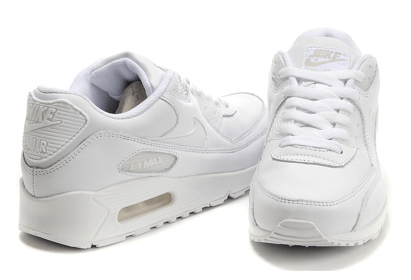 Air max white. Nike Air Max 90 White. Nike Air Max 90 Leather White. Кроссовки найк женские белые Air. Найк АИР Макс 90 сетка.