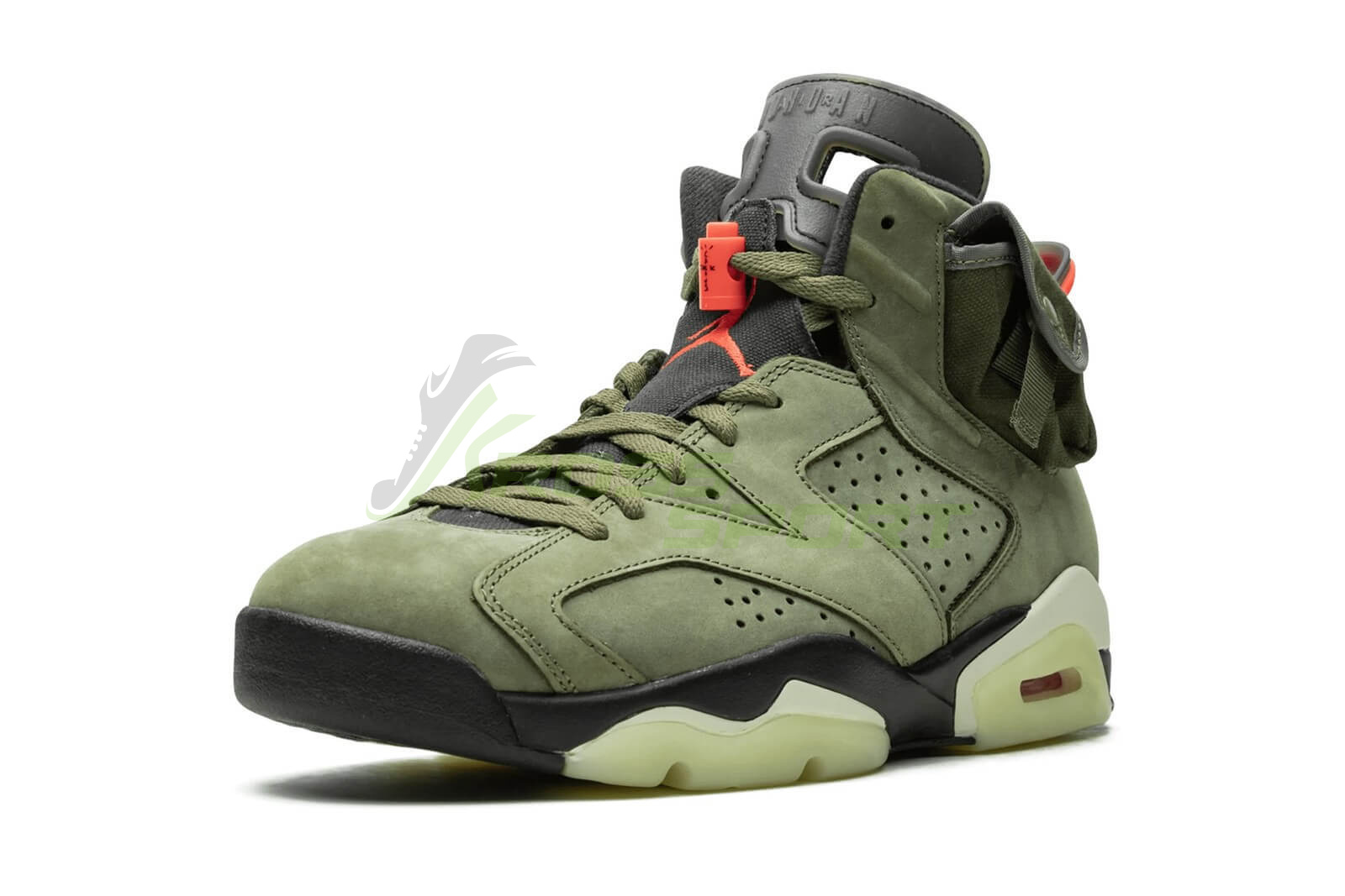  Nike Air Jordan 6 X Travis Scott "Cactus Jack" Khaki