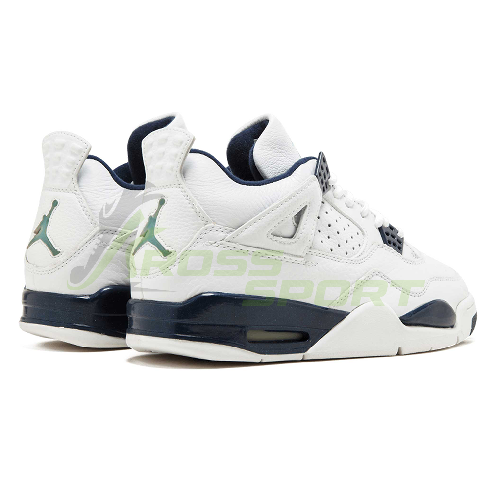  Nike Air Jordan IV 4 Retro Columbia White